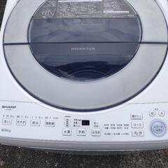 【新春特価！大容量8kg】SHARP 全自動電気洗濯機 2020年製 