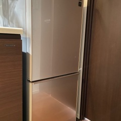 シャープ2ドア冷蔵庫