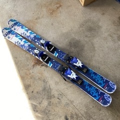 1215-092 【無料】子供用スキー板　青