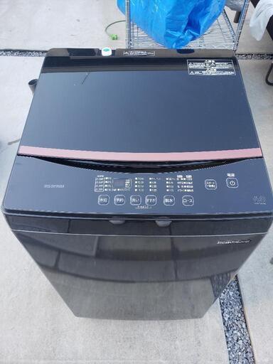 ☆美品☆IRIS OHYAMA アイリスオーヤマ 6.0kg 洗濯機 IAW-T603BL 2021年製 ブラック