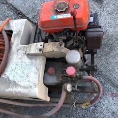 鹿児島発 クボタ 自走式巻き取りガソリンエンジン動噴 HS45S