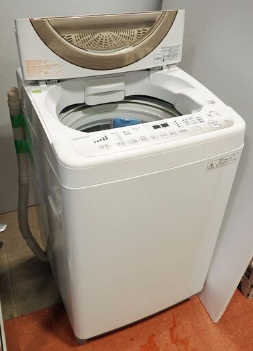 新札幌発 TOSHIBA 東芝 全自動洗濯機 AW-6D2 6kg 2014年製