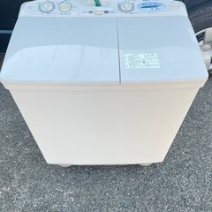 サンヨー　二槽式洗濯機　美品　動作確認　SW-550H2