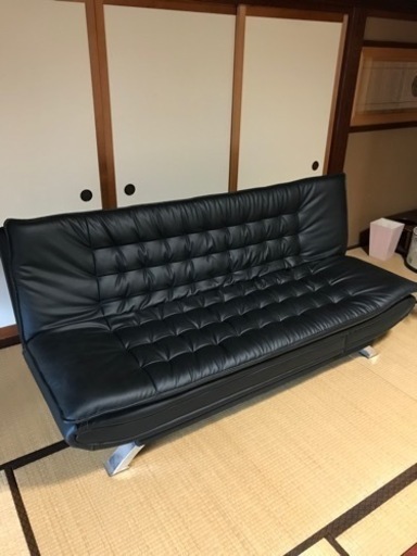 ゆったり大きめサイズのソファベッド