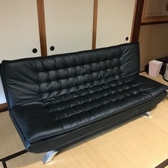 【ネット決済】ゆったり大きめサイズのソファベッド