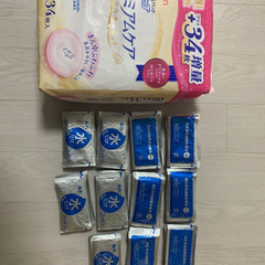【ネット決済】プレミアムケア母乳パッド68セット&清浄綿110パック