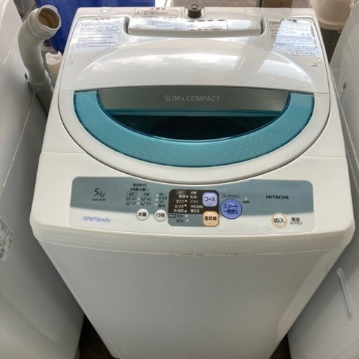 洗濯機　5kg HITACHI 2009年製