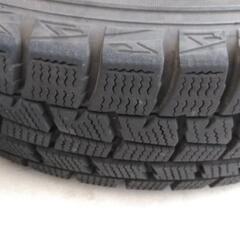 軽自動車用　スタッドレスタイヤ　と　ホイール　4本　155/65/13