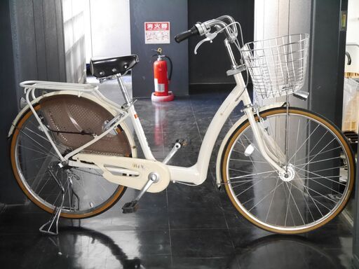 【直接引き取りのみ】ブリヂストンBRIDGESTONE 26型自転車（変速なし） 中古美品 ファミリーサイクル