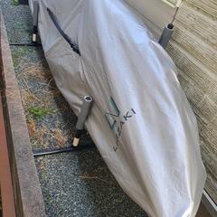 商談中【美品】ラダー付カヤック　釣り バス釣り