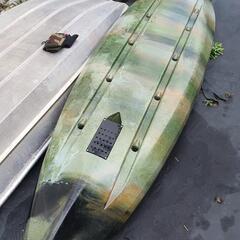 商談中【美品】ラダー付カヤック　釣り バス釣り
