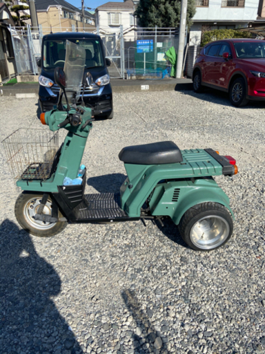 ジャイロX 車体　2スト　ミニカー　後期　メンテナンス済　原付　50cc  ウーバー　出前館
