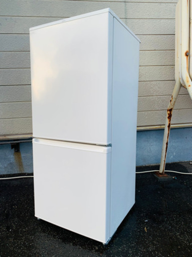 札幌市内配送無料 3ヶ月保証 2020年製 AQUA アクア 168L 2ドア冷凍冷蔵庫 AQR-17J