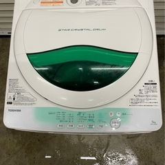 1000 分解清掃済み TOSHIBA 2013年 5kg洗濯機 AW-705 東芝