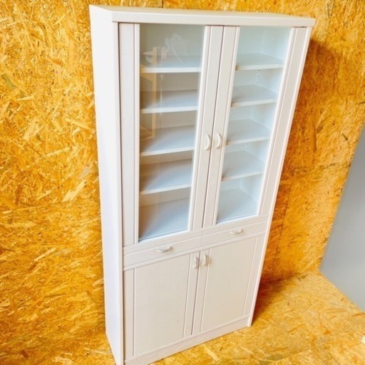 食器棚　キッチンキャビネット　配送室内設置可能‼︎　K12034