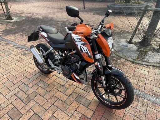 KTM　デューク２００　ETC付き