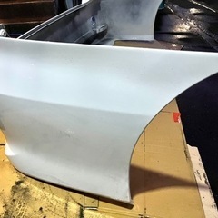 エスティマ　50系　リアバンパー　パールホワイト