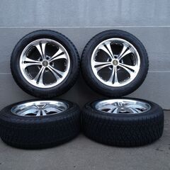 ブリザック  235/55R18   DM-V2  メッキ 深リ...