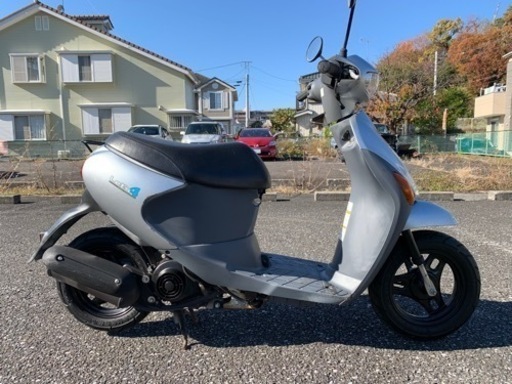 スズキ レッツ4 50 cc 原付 スクーター 4スト 実動 書類 カギあり 型式