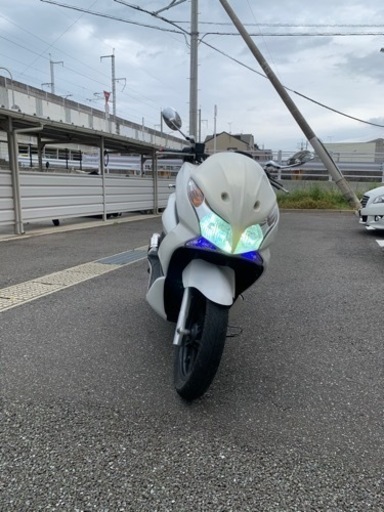 【お取引ありがとうございました】PCX125   JF28 カスタム 白 お取引ありがとうございました】PCX125 JF28 カスタム 白