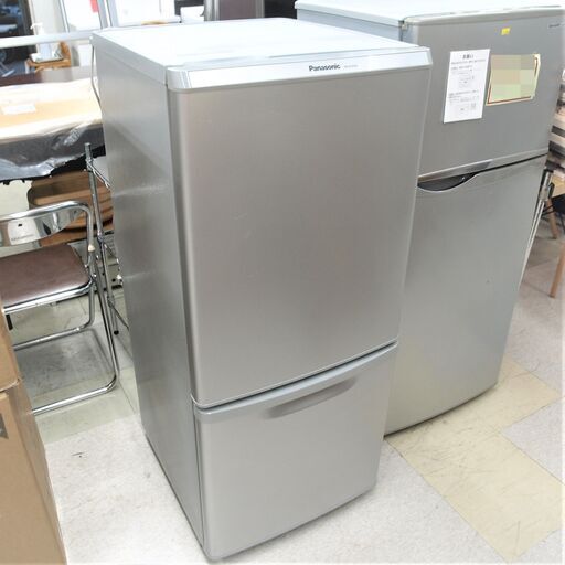 USED　パナソニック　138L　2ドア冷蔵庫　NR-B149W-S