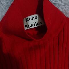 最終値下げAcneStudios赤のセーター