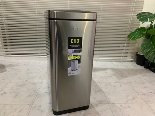 【新品未使用展示品】EKO 自動センサー付きゴミ箱　デラックスファントム45L