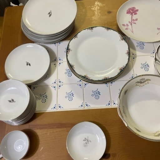 Noritake \u0026 Fukagawa Arita 洋食器各種　バラ購入も可能です。
