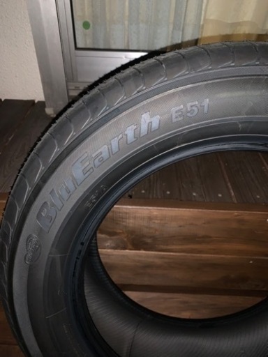 値下げします。ヨコハマBluEarth E51  225/60r17 4本　新車外し