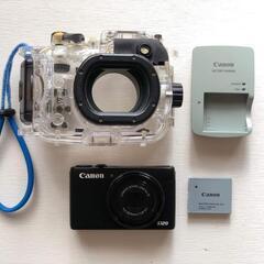 Canon PowerShot S120 BK + WP-DC5...