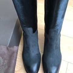 SARTORE ブーツ　未使用　ハラコ切替 SARTORE ブーツ 未使用 ハラコ切替