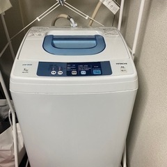 【ネット決済】洗濯機　日立　HITACHI NT-5TR
