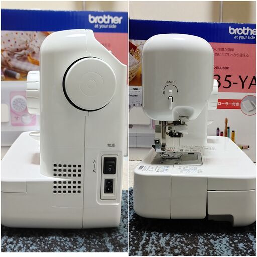 取引済】brother ブラザー 電子ミシン ELU50 シリーズ A35-YA 厚物縫い