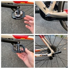 チネリロードバイク（ライト等付属品あり）