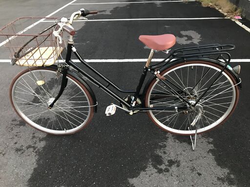 軽快自転車 27インチ シティサイクル ママチャリ