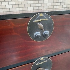 ◎大幅お値下げしました‼️ 逸品 希少 古い 時代箪笥 鍵付 検 衣装箪笥和箪笥和家具チェスト欅木地呂塗り無垢漆着物収納抽斗無垢材煎茶道具重圧鉄地金具欅玉杢古民藝お値下げ要相談‼️