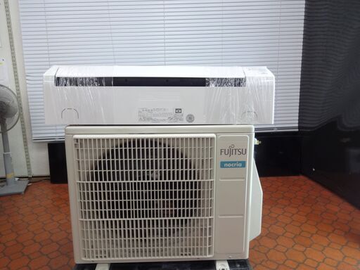 ID 991060 　エアコン富士通2.2K　冷暖房　6～8畳用　２０２０年製　AS-B22K-W