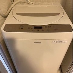 【ネット決済】洗濯機　シャープ