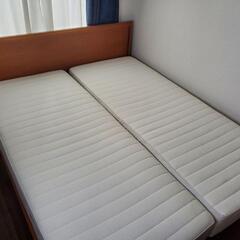 クイーンサイズ　ベッド【引き取り限定】
