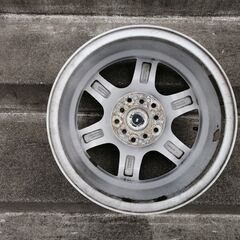 超希少！ スバル 4POTキャリパー対応  15インチホイール 4本セット　脱着・組替もOK！　フルピン・スタッドレス用