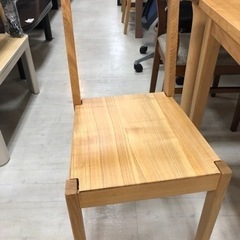 取りに来れる方限定！無印良品のダイニングテーブル3点セットです！