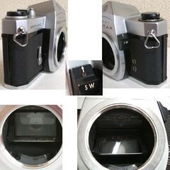 シャッター切れる★ペンタックス スポットマチック SPOTMATIC SP レンズ・レザーケース付 Super Takumar 1:1.8/55 PENTAX  ☆ PayPay(ペイペイ)決済可能 ☆ 札幌市 豊平区 平岸