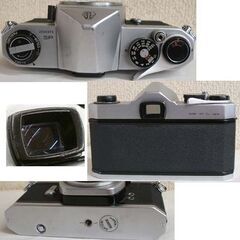 シャッター切れる★ペンタックス スポットマチック SPOTMATIC SP レンズ・レザーケース付 Super Takumar 1:1.8/55 PENTAX  ☆ PayPay(ペイペイ)決済可能 ☆ 札幌市 豊平区 平岸