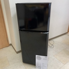 ハイアール 冷蔵庫 2ドア JR-N121A 黒 2018年製