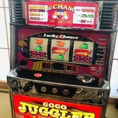 実機 美品 ゴーゴージャグラー スロット コイン不要機 GOGO ジャグラー