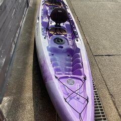 【ワケあり！】タンデム(2人乗り)シーカヤック☆パープル