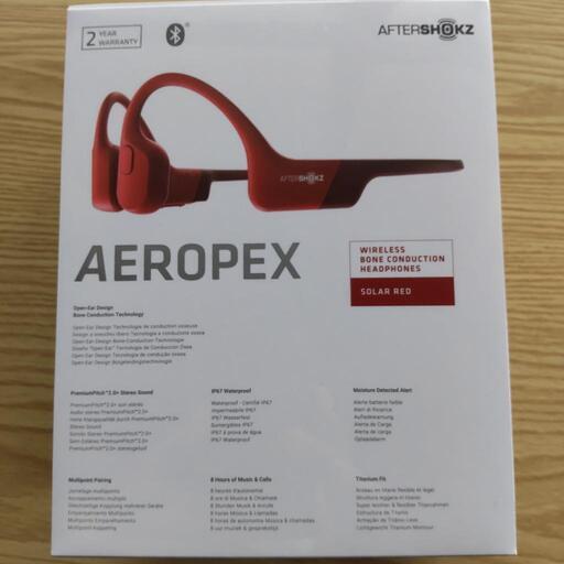 新品・未開封】AFTER SHOKZ AEROPEX 骨伝導イヤフォン | noonanwaste.com