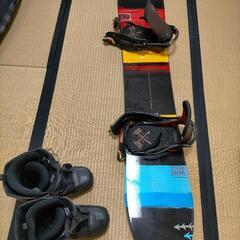 スノボセット（板、ビンディング、ブーツ）
