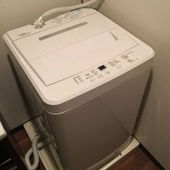 【ネット決済】【12/20 まで】無印良品　洗濯機　AQW-MJ45