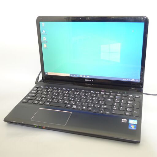 新品高速SSD 中古美品 SONY VAIO SVE15114FJB ノートパソコン 15.5型 Core i3 4GB DVDRW 無線 Wi-Fi Bluetooth カメラ Win10 Office